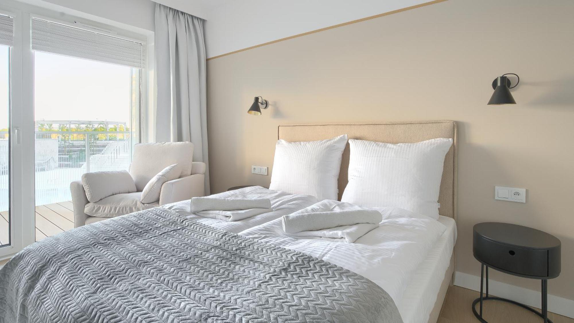 Apartamenty Sun & Snow Polanki Aqua Z Basenem Kołobrzeg Exterior foto